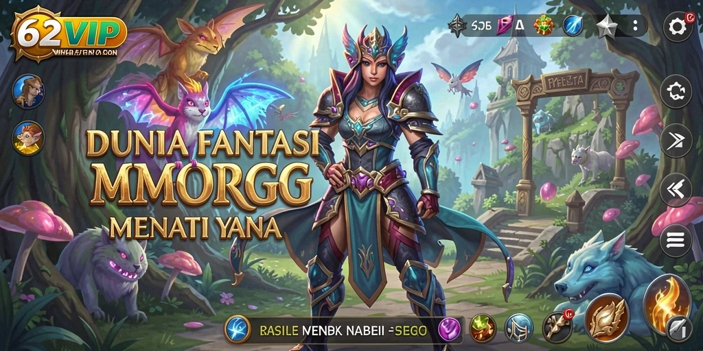 Gameplay seru di dunia MMORPG yang menakjubkan.