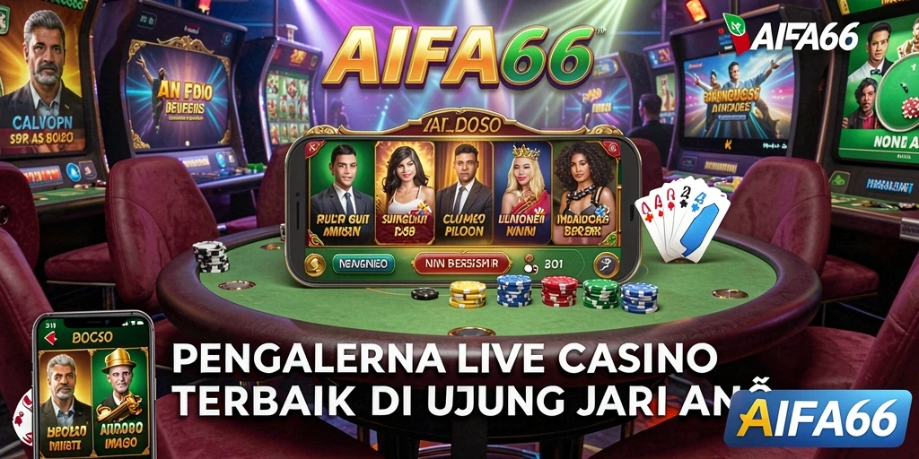 Gameplay menarik dari aplikasi Live Casino AIFA66.