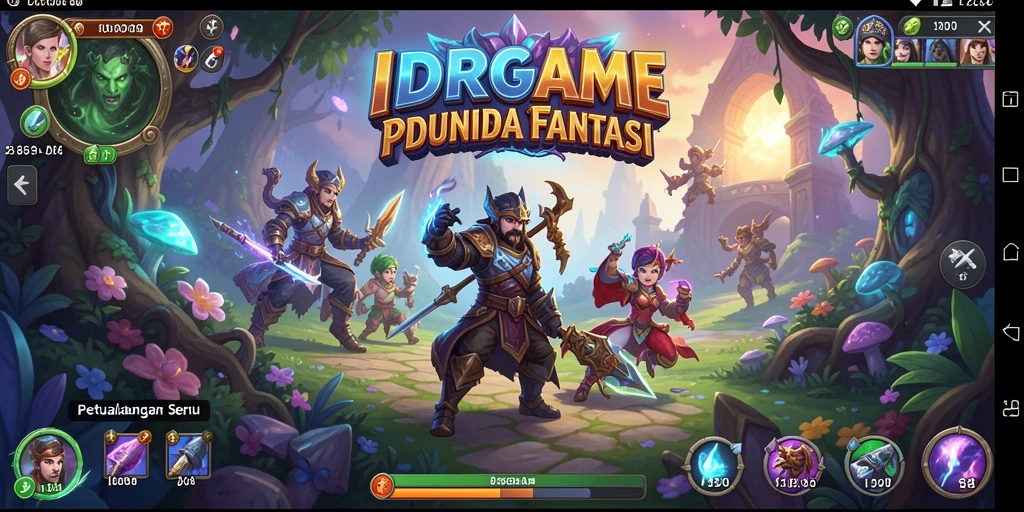 Tangkapan layar gameplay IDRGAME yang menampilkan aksi seru dalam petualangan.