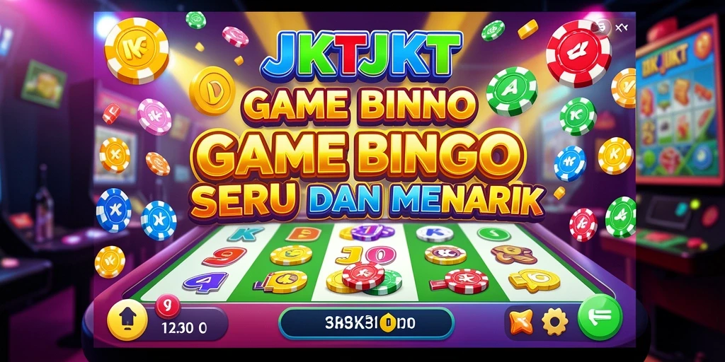 Tampilan gameplay seru dari permainan Bingo JKTJKT.