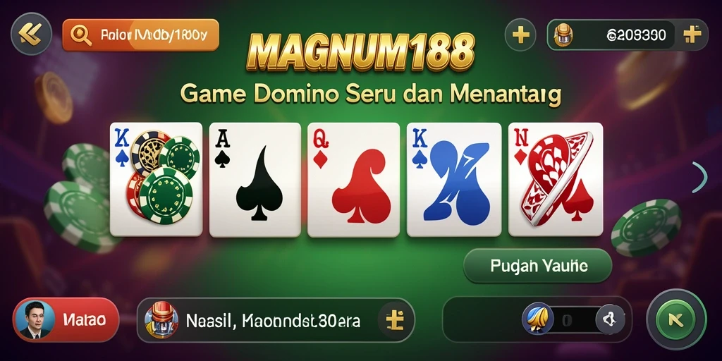 Tampilan gameplay MAGNUM188 yang seru dan mendebarkan.