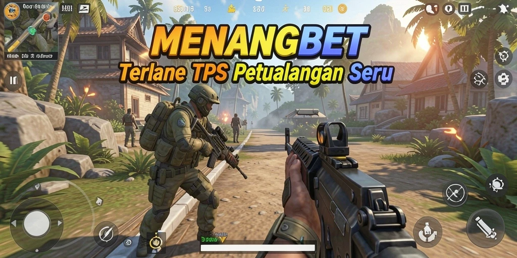 Tampilan menyenangkan dari gameplay TPS di MENANGBET.