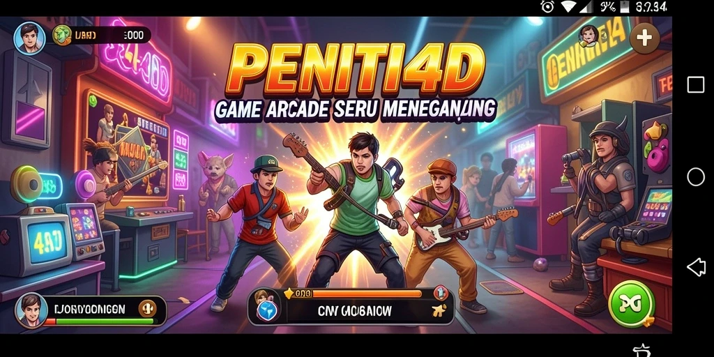 Screenshot gameplay PENITI4D menampilkan aksi seru dan grafis menarik.