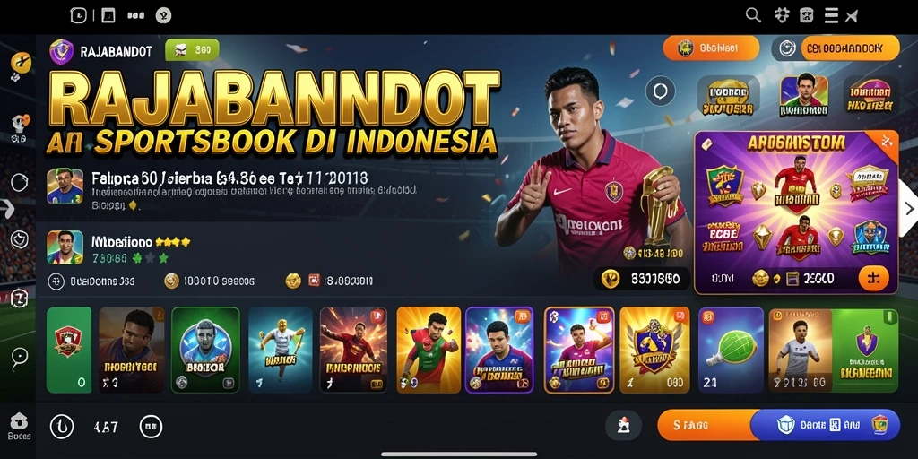 Tampilan gameplay RAJABANDOT yang menarik dan mudah dinavigasi.
