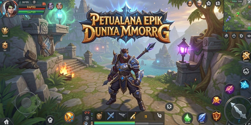 Screenshot gameplay <strong>RAP89</strong> yang menampilkan pertempuran seru dan epik.