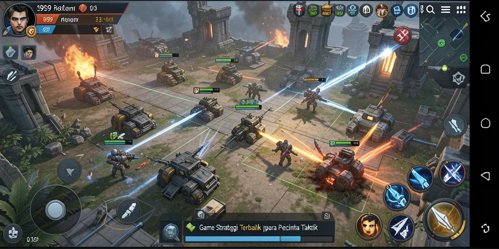 Gameplay seru dan menantang di S9S9, menunjukkan strategi yang cerdas.